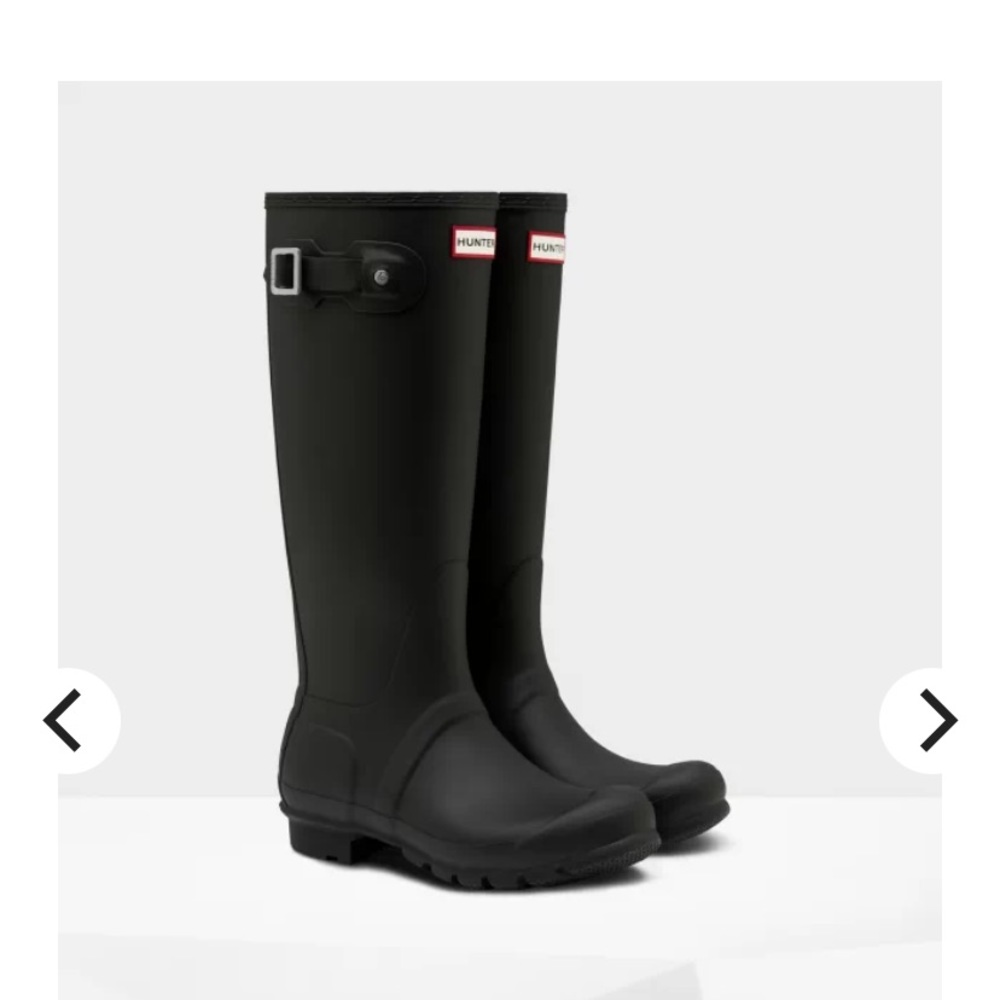 Women’s Original Tall Hunter Rain Boots: Black